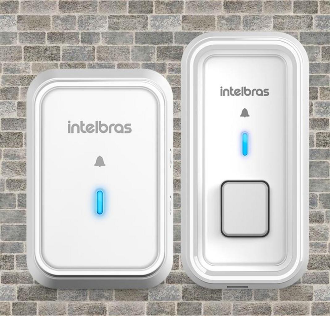 Campainha Sem Fio com Bateria Intelbras CIB 101 Branco na Amazon