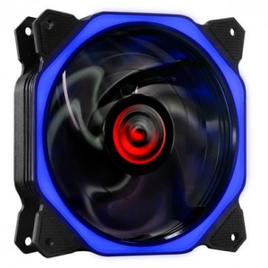 Cooler Fan PCYES HURACAN H1 120MM LED Azul - PH1AZ120 na KaBuM!