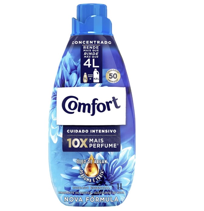 Amaciante Concentrado Comfort Cuidado Intensivo 1 L na Amazon