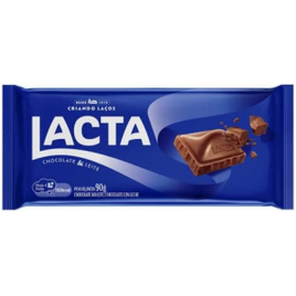 10 Unidades Chocolate ao Leite Lacta - 90g na Amazon