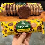 Biscoito Leite Maltado Cobertura Chocolate Piraquê Pacote 80g na Amazon