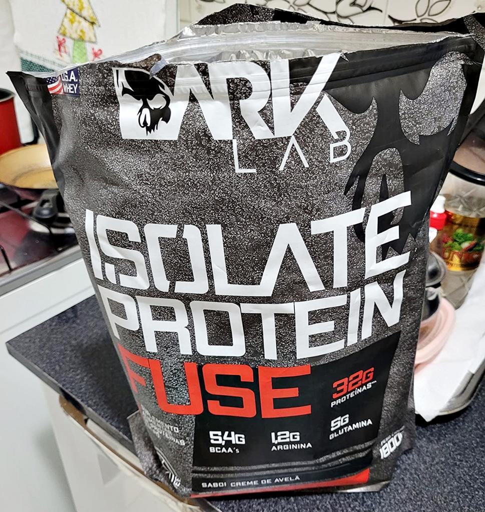 Isolate Protein Fuse 1,8kg Dark Lab (Creme de Avelã ou Cookies & Cream) na Amazon