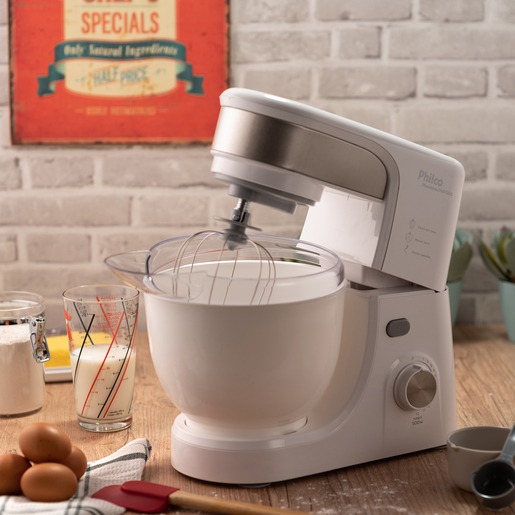 Batedeira Planetária Philco Branca PHP500 Turbo - 500W 12 Velocidades na Magazine Luiza