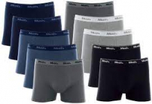 Kit 10 Cuecas Boxer Algodão, Mash, Masculino na Amazon