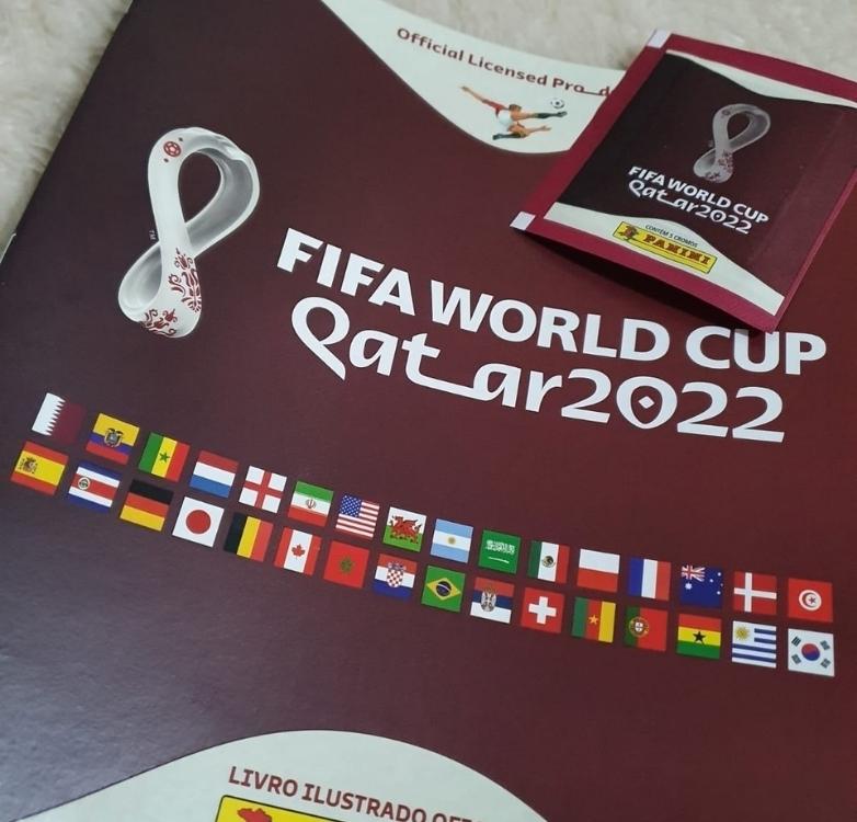 Álbum da Copa do Mundo Qatar 2022 – Brochura – Editora Panini na Casas Bahia