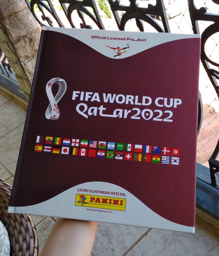 Álbum Capa Dura Copa Do Mundo Qatar 2022 na Amazon