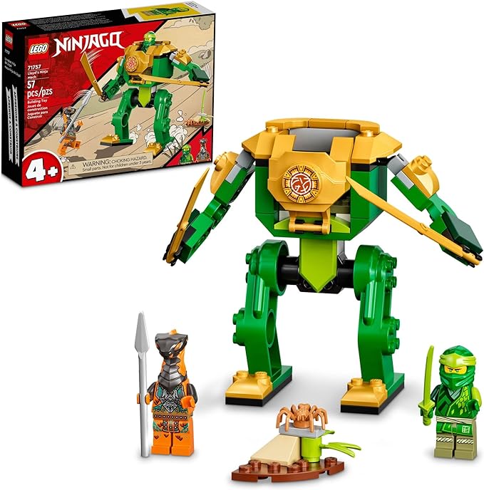 71757 LEGO NINJAGO Robô Ninja do Lloyd; Kit de Construção (57 peças) na Amazon