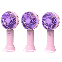 8 Mini Ventilador Portátil, Ventilador Portátil Pessoal De Mesa (Pilhas Não Incluídas) na Amazon