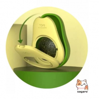 Abacate De Brinquedo Para Gatos Com Catnip Erva Gato Natural na Amazon
