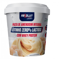 Absolut Nutrition, Pasta De Amendoín Gourmet, Zero Lactose, Adoçado Com Stévia, Sabor Leitinho, 1 Kilo na Amazon