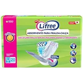 Absorvente Geriátrico Lifree - 20 Unidades na Amazon