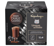 Achocolatado em Cápsula Nescafé Dolce Gusto Kopenhagen Língua de Gato 10 cápsulas na Amazon