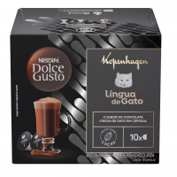 Achocolatado Em Cápsula Nescafé Dolce Gusto Kopenhagen Língua De Gato 10 Cápsulas na Amazon