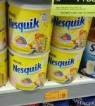 Achocolatado em Pó, Morango, Nesquik, 380g na Amazon