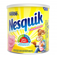 Achocolatado Em Pó, Morango, Nesquik, 380g na Amazon