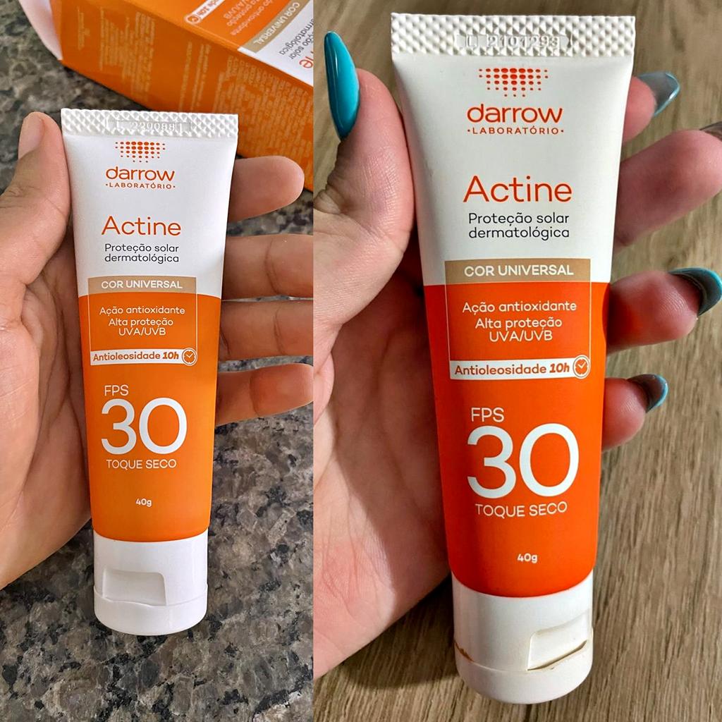 Actine Protetor Solar Fps 30 Cor universal, Darrow, 40G na Amazon