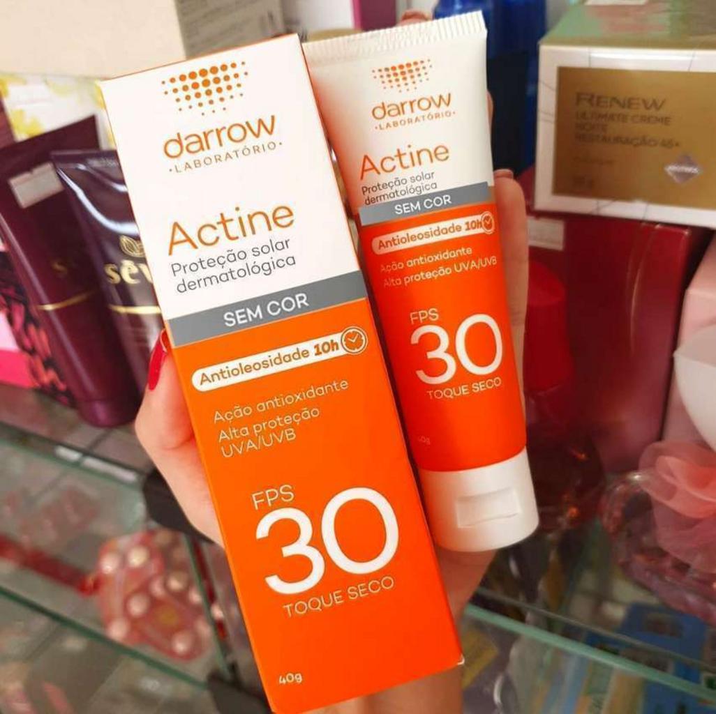 Actine Protetor Solar Fps 30 sem Cor, Darrow, 40G na Amazon