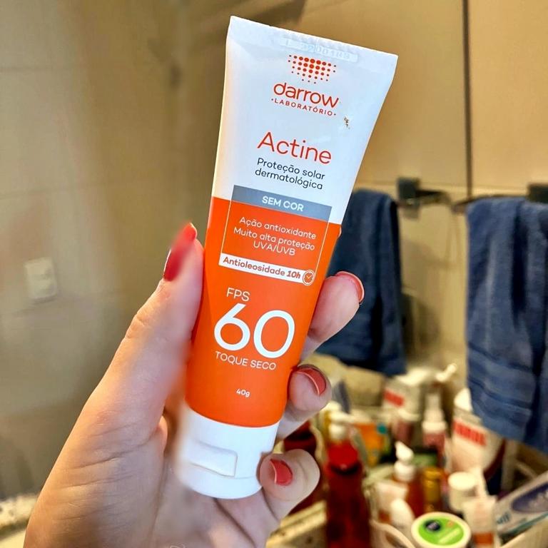 Actine Protetor Solar FPS 60 Darrow 40g na Magazine Luiza