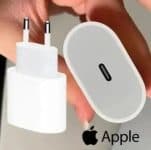 Adaptador de corrente USB-C de 20 W na Amazon