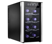 Adega ACB08 Electrolux 8 garrafas 1 Porta Preta Acabamento em Alumínio – Bivolt na Amazon
