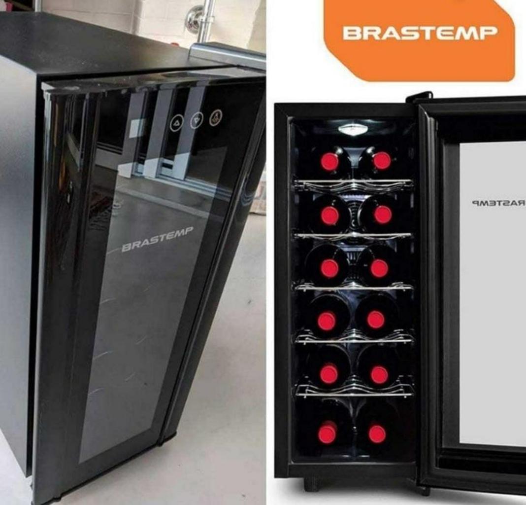 Adega Brastemp 12 Garrafas com painel touch – BZC12BE na Brastemp