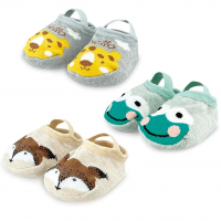 Adoleta Bebê Kit 03 Meias Sapatilhas Com Antiderrapante Para Menino 12-36 Meses na Amazon