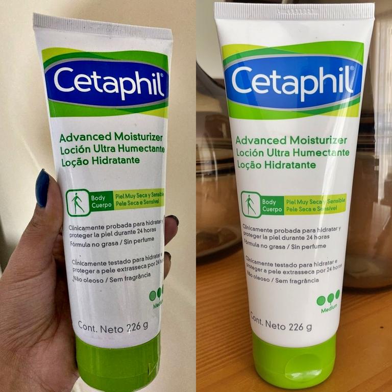 Advanced Loção Hidratante, Cetaphil, 226g na Amazon