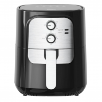 Air Fryer Fritadeira Elétrica Vintage 5.5L 1400w Sem Óleo 220V Prata - Gaabor na Amazon