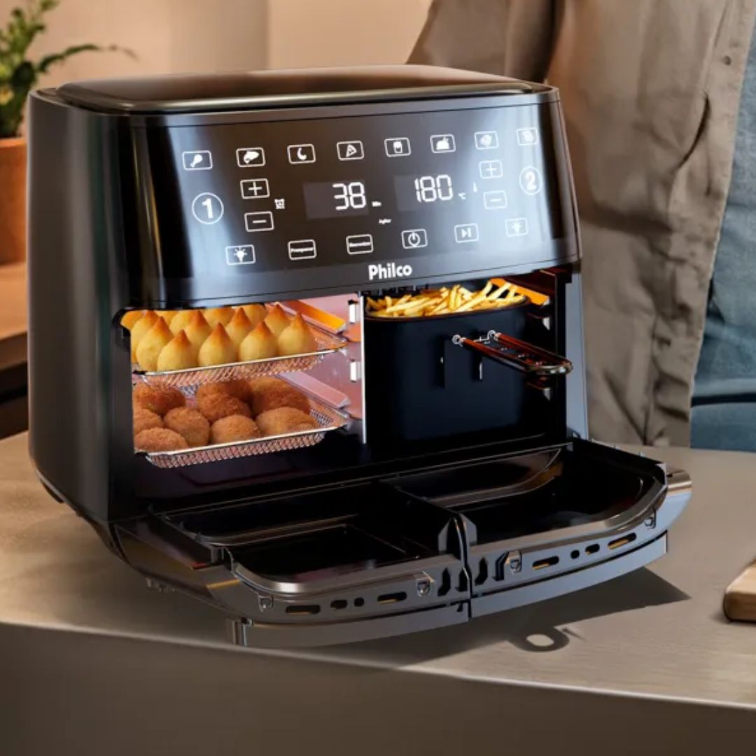 Air Fryer Philco 14L 4 em 1 Painel Digital PAF14A na Amazon