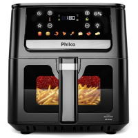 Air Fryer Philco 6,5L Visor Glass 1700W PAF65 127V na Amazon