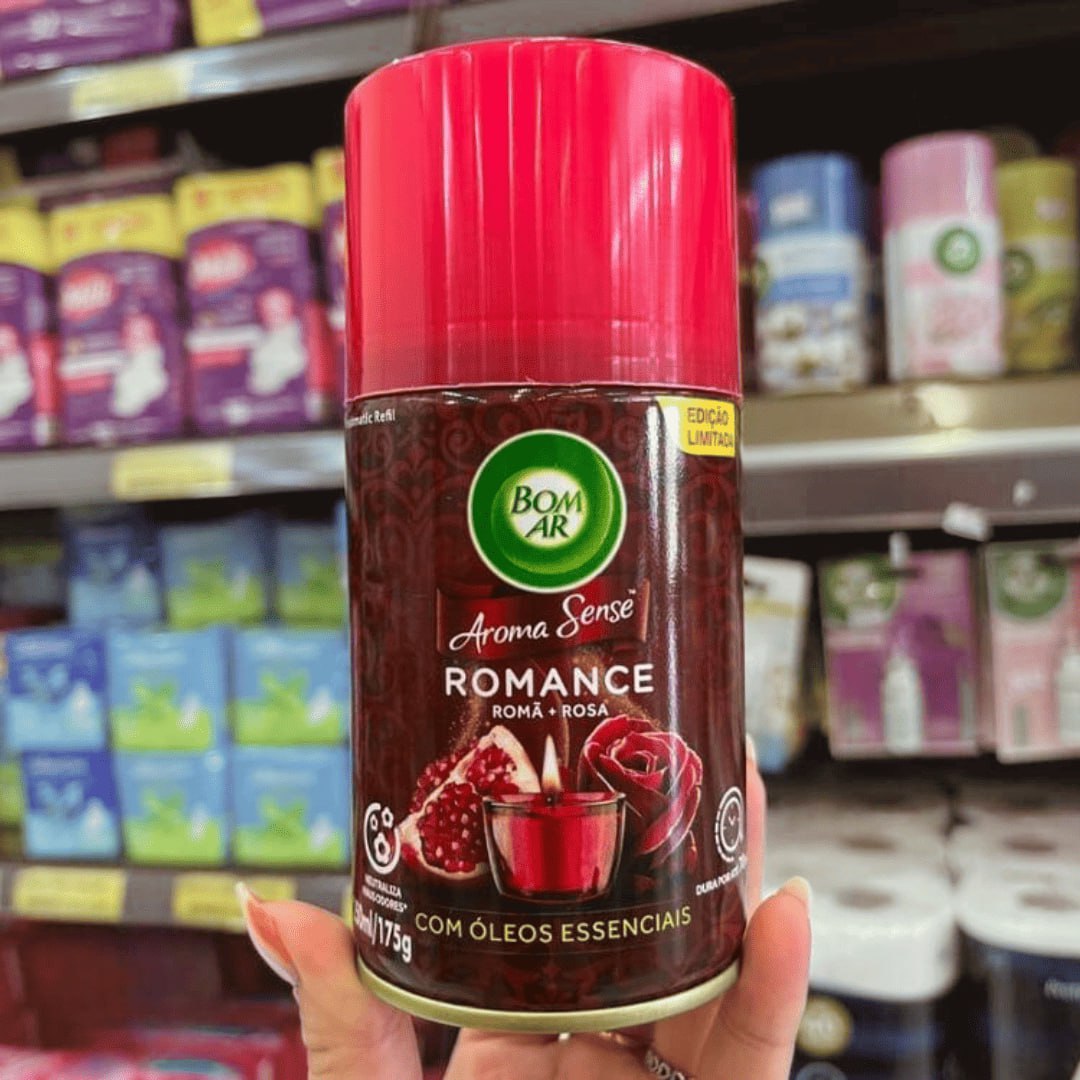 Air Wick Aromatizador De Ambiente Bom Ar Automático Aerossol Freshmatic Aroma Sense Romance Refil 250Ml na Amazon