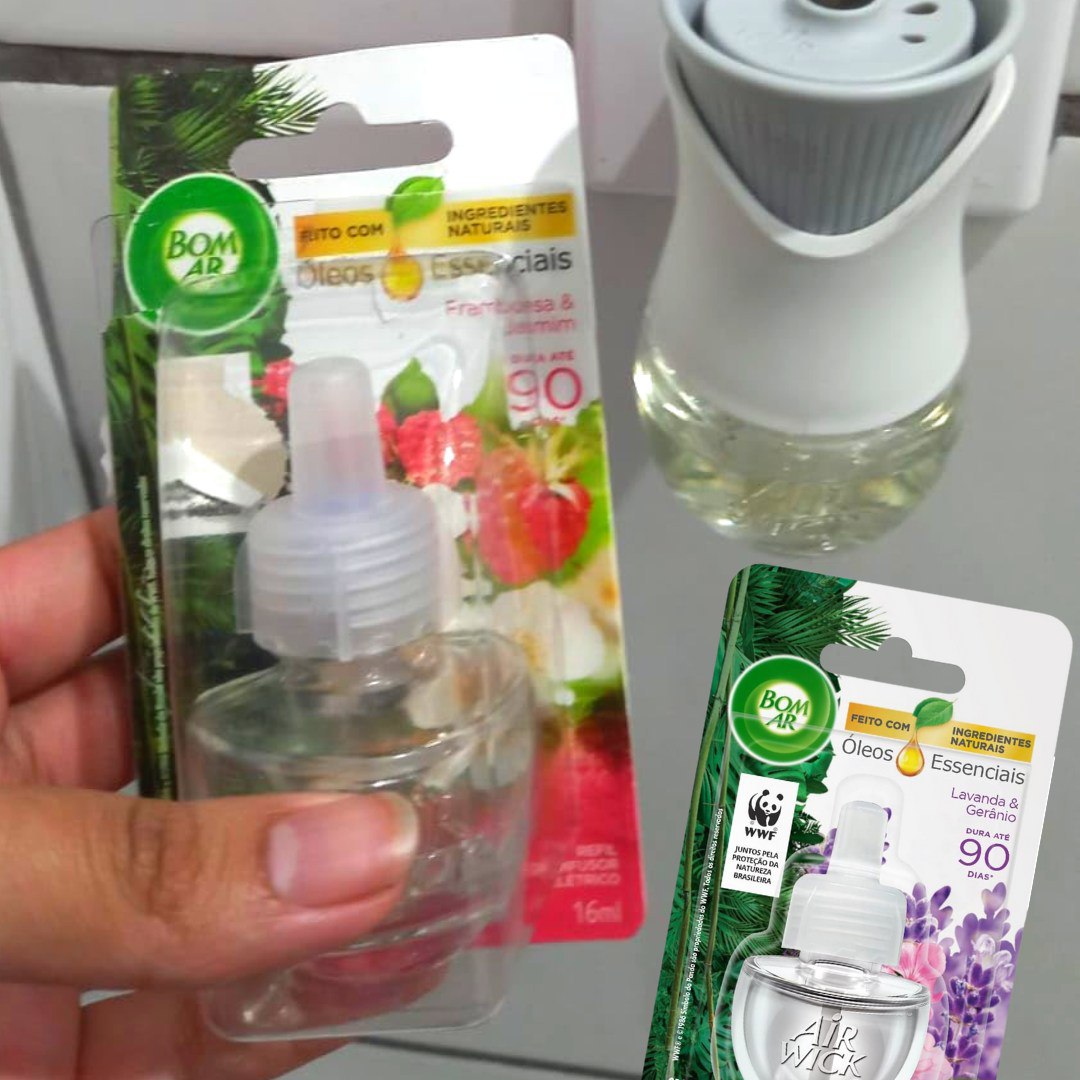 Air Wick Difusor Elétrico Bom Ar Lavanda E Gerânio Refil 16Ml na Amazon