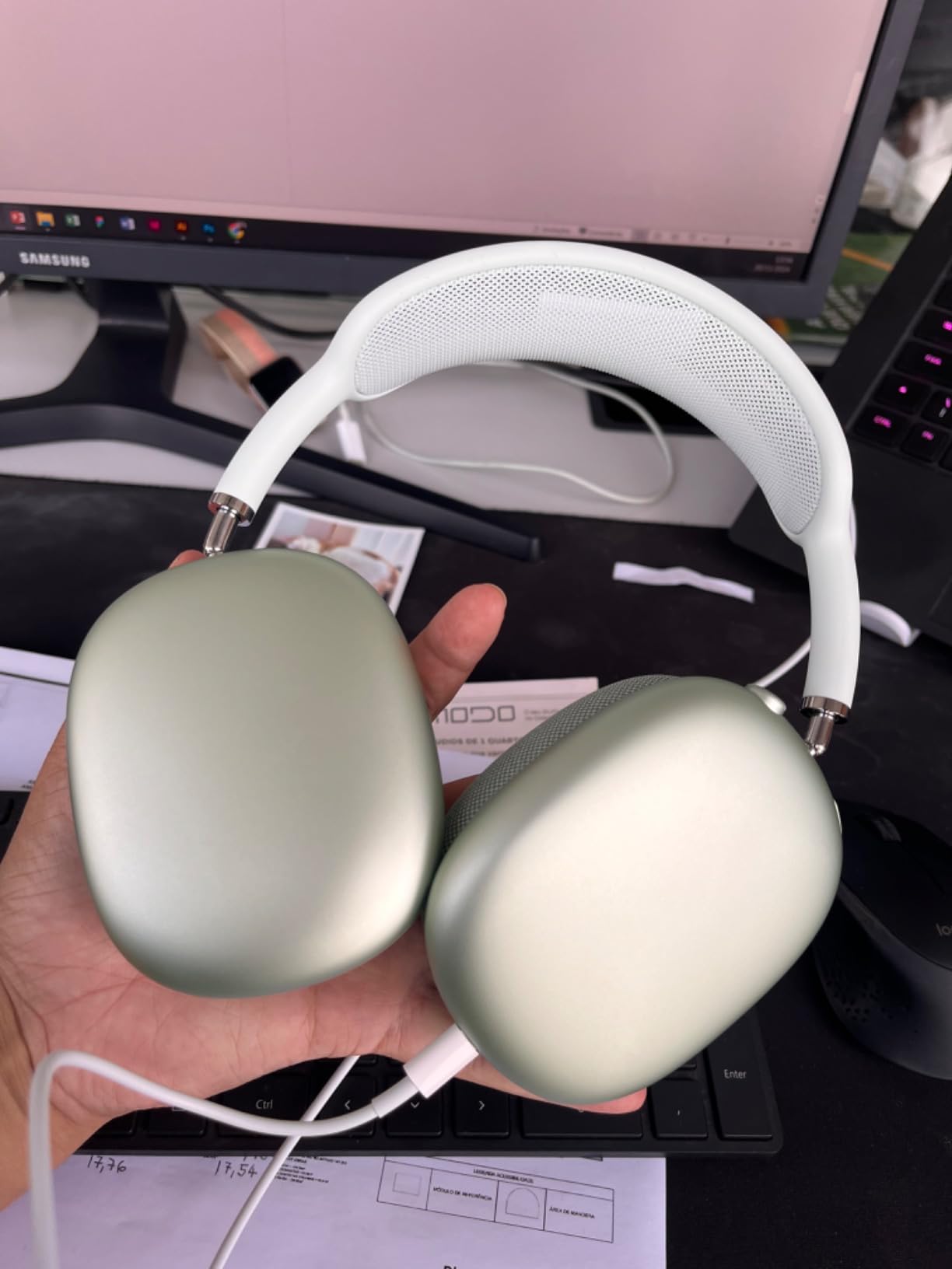 AirPods Max – Verde na Amazon