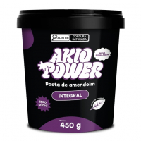 Akio Pasta De Amendoim Integral 450G na Amazon