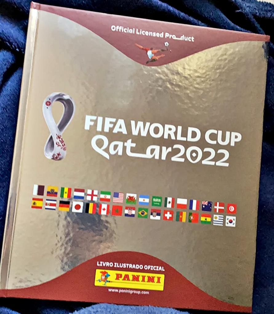 Álbum Capa Dura Prata Copa Do Mundo Qatar 2022 na Amazon