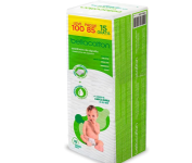 Algodao Quadrado Baby Bellacotton – 100 Unidades na Amazon