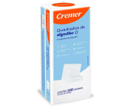 Algodão Quadrado Sem Perfume – Cremer – Pacote 100 Unidades na Amazon