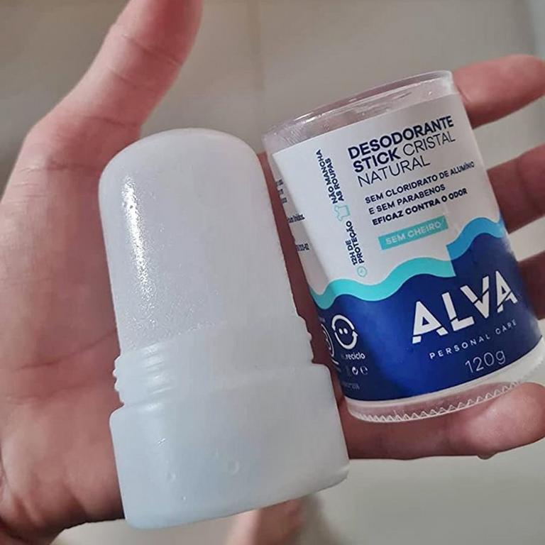 Alva Naturkosmetik Desodorante Stick Kristall -120g na Amazon