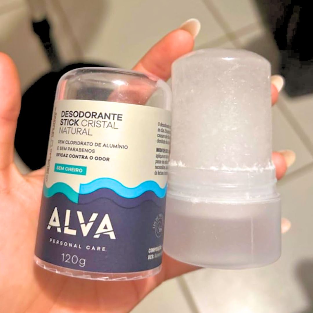 Alva Personal Care, Desodorante Stick Cristal, 120G na Amazon