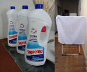Alvejante sem Cloro 1.5L Branqueador/Roupas Brancas, Suprema na Amazon