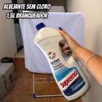 Alvejante sem Cloro 1.5L Suprema na Amazon