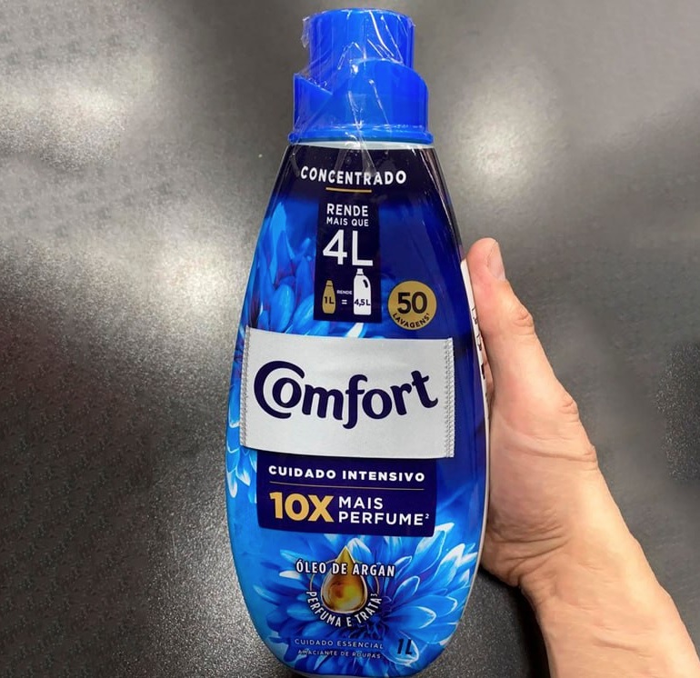 Amaciante Concentrado Comfort Cuidado Intensivo 1 L na Amazon
