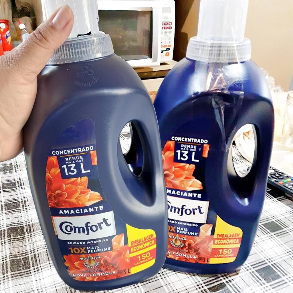 Amaciante Concentrado Comfort Energia Floral 3 L na Amazon