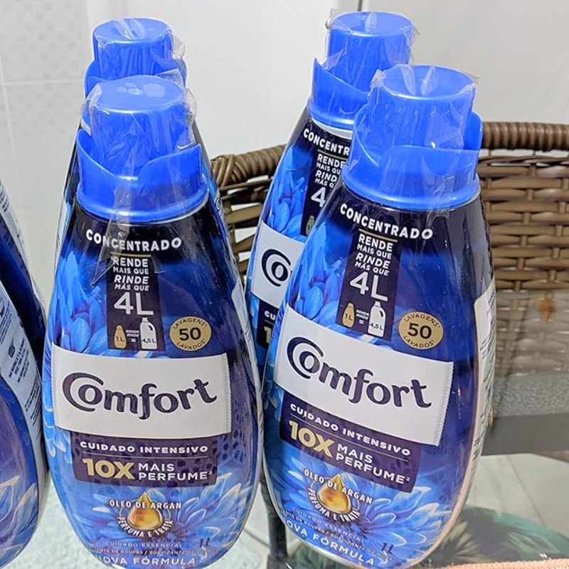 Amaciante Concentrado Comfort Frescor Intenso 1 L na Amazon