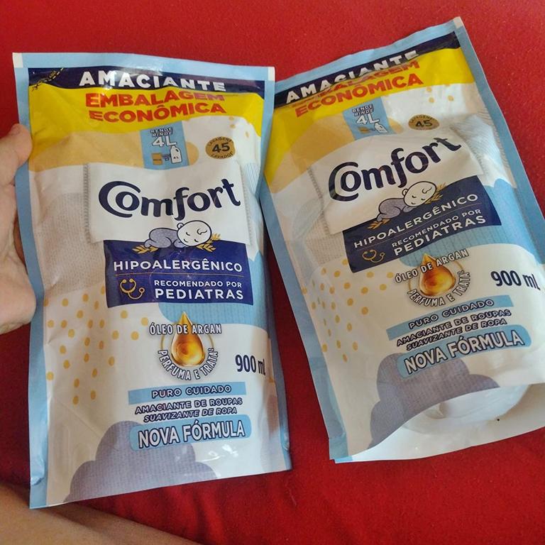 Amaciante Concentrado Comfort Puro Cuidado 900 ML, Comfort na Amazon