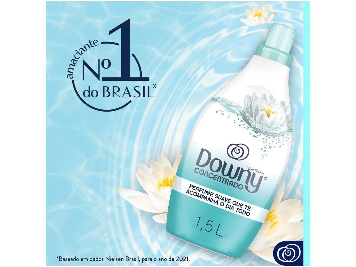 Amaciante Downy Concentrado Água Fresca 1,5L na Magazine Luiza