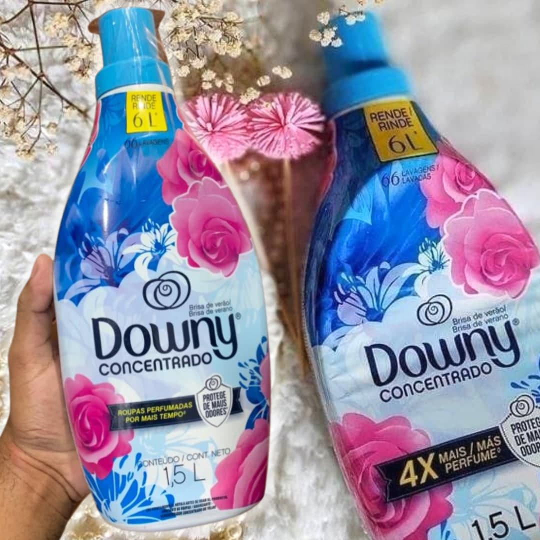 Amaciante Downy Concentrado Brisa de Verão 1,5L na Amazon