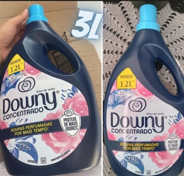 Amaciante Downy Concentrado Brisa de Verão 3L na Amazon