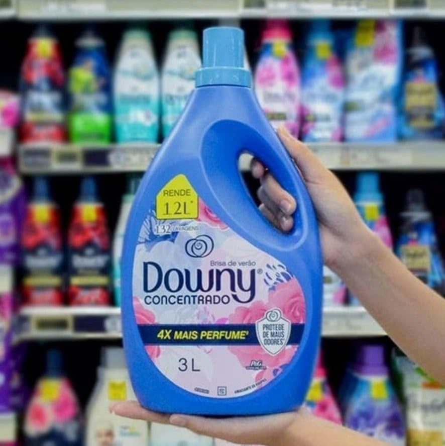 Amaciante Downy Concentrado Brisa de Verão - 3L na Casas Bahia