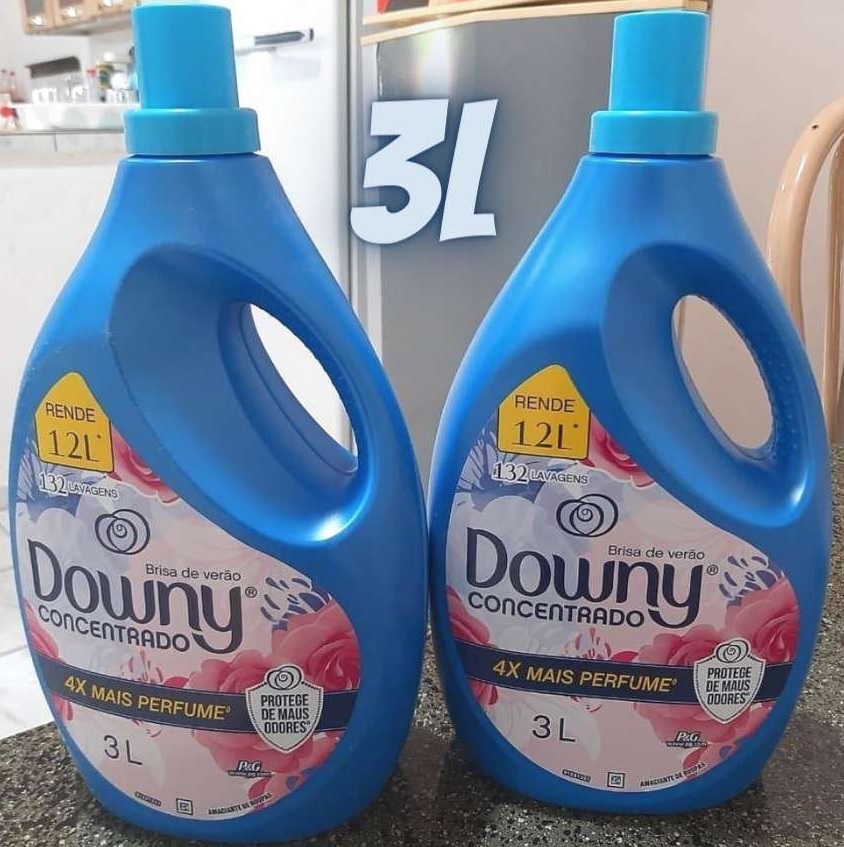 Amaciante Downy Concentrado Brisa de Verão 3L na Amazon